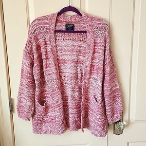 Abercrombie & Fitch Open Cardigan Sweater, size XL